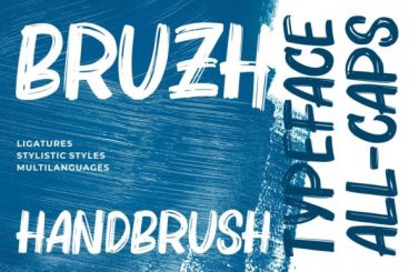Bruzh Font