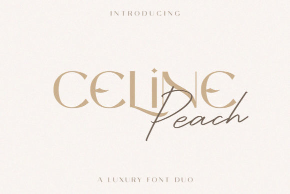 Celine Peach Font