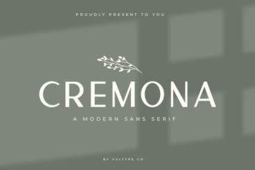 Cremona Font