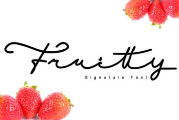 Fruitty Font