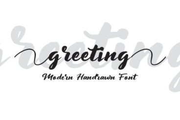 Greeting Font