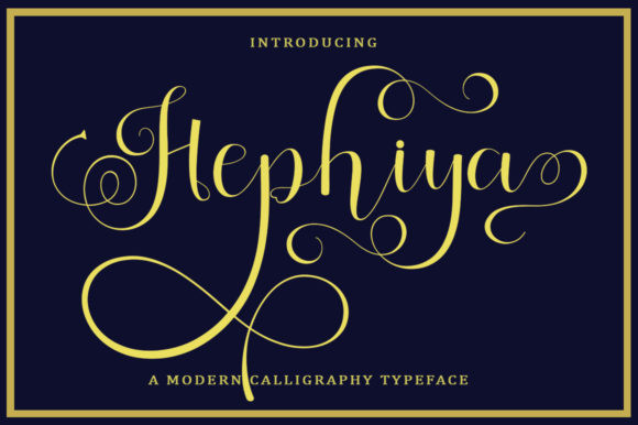 Hephiya Font