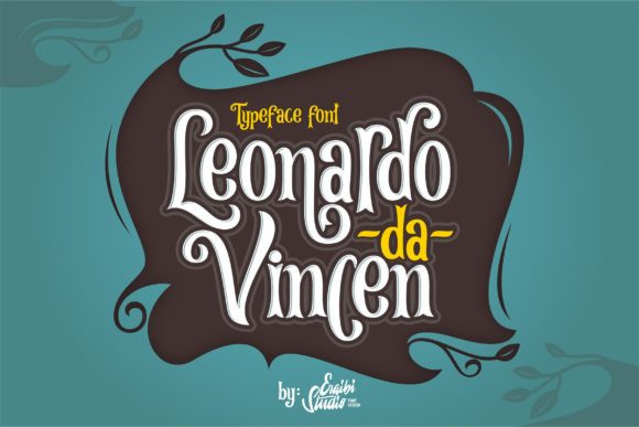 Leonardo Da Vincen Font