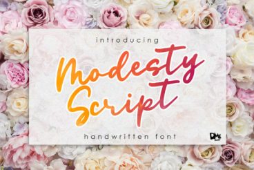 Modesty Font