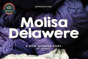 Molisa Deleware Font