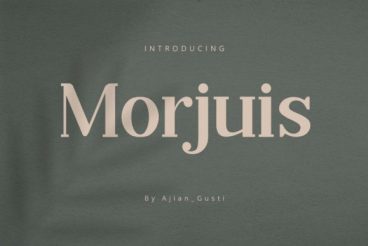 Morjuis Font