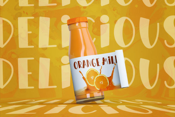 Orange Milk Font