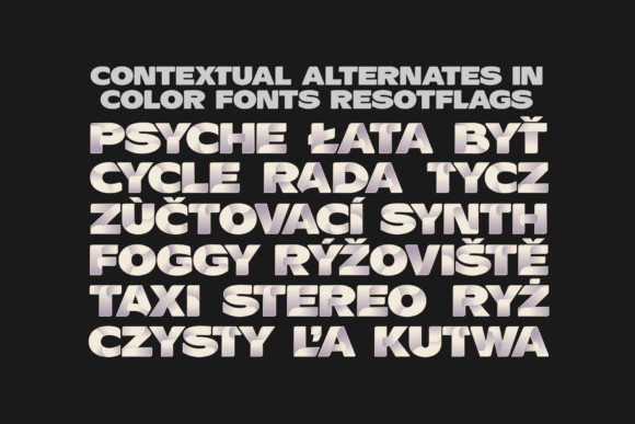 ResotFlags Font