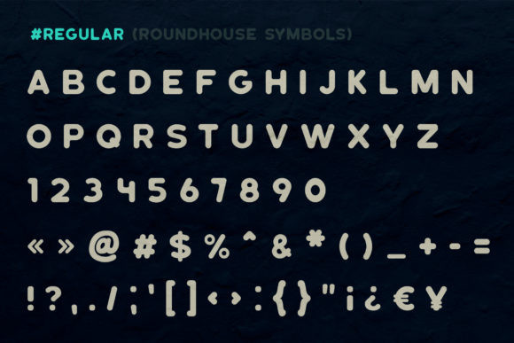 Roundhouse Font