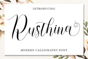 Rusthina Font