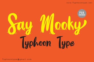 Say Mooky Font