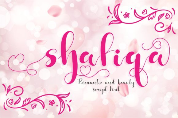 Shafiqa Font Shafiqa Font