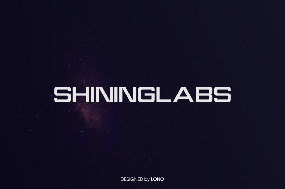 Shininglabs Font