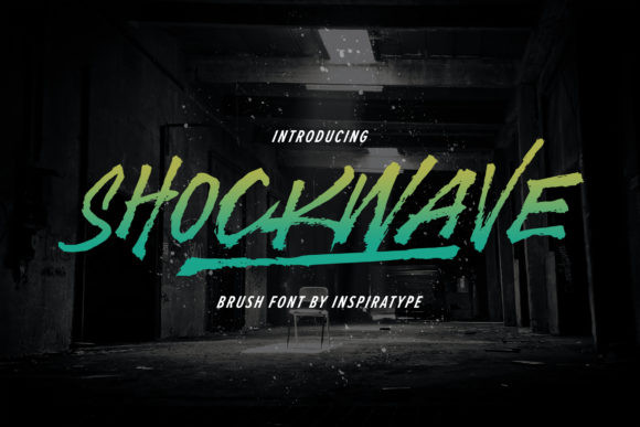 Shockwave Font