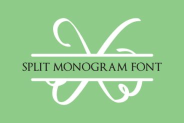 Split Font