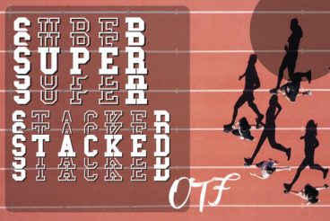 Super Stacked Font