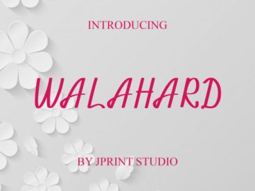 Walahard Font
