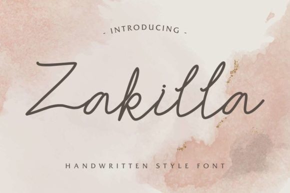 Zakilla Font Zakilla Font