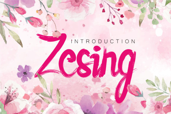 Zesing Font