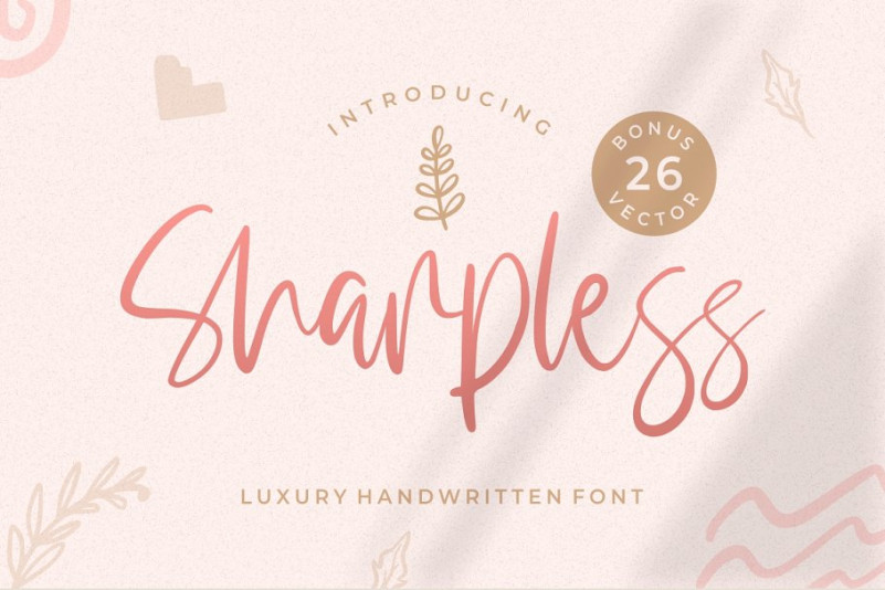 Sharpless Font