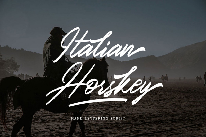 Italian Horskey Font