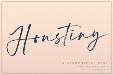 Houstiny Font
