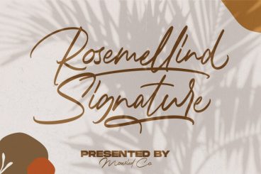 Rosemellind Font