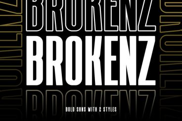 BROKENZ Font