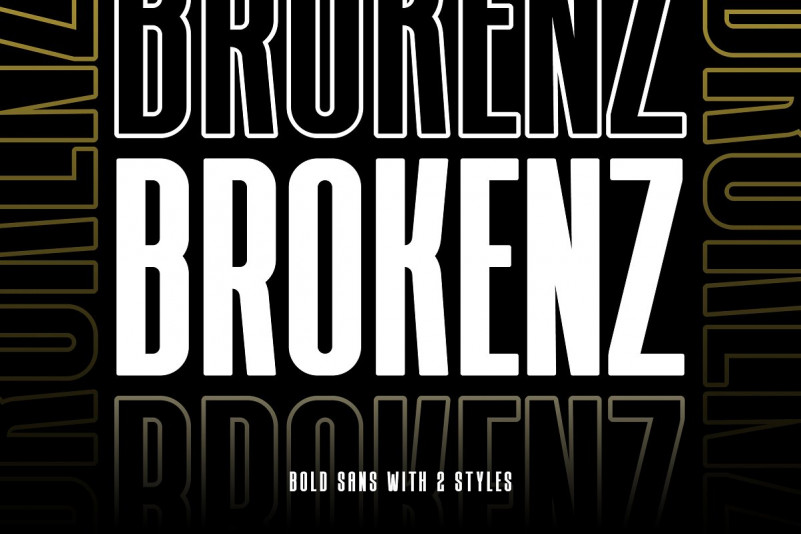 BROKENZ Font