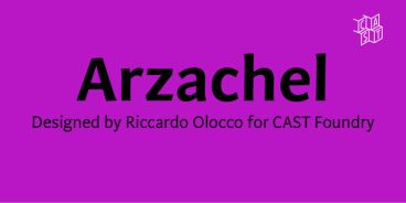 Arzachel Font