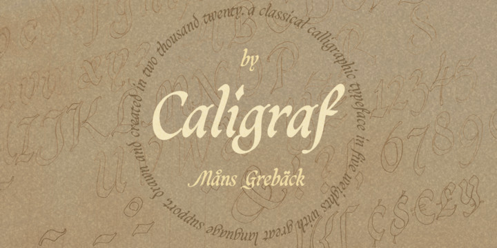 Caligraf Font