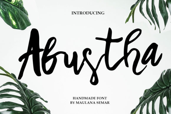 Abustha Font Abustha Font