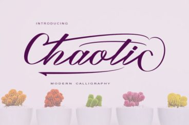 Chaotic Font