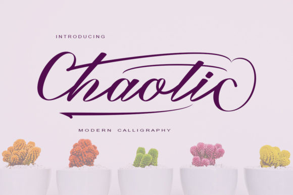 Chaotic Font Chaotic Font