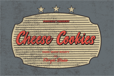 Cheese Cookies Font