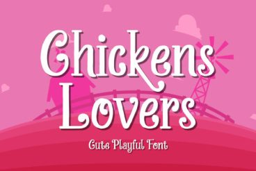 Chickens Lovers Font