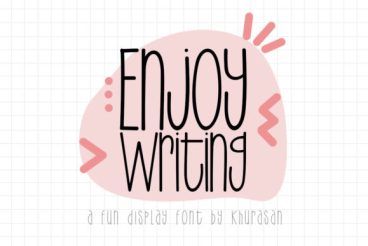 Enjoy Writing Font