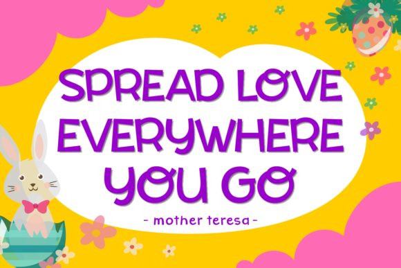 Enjoys Easter Font