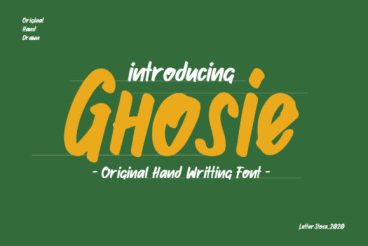 Ghosie Font