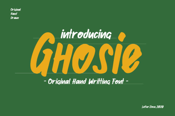 Ghosie Font