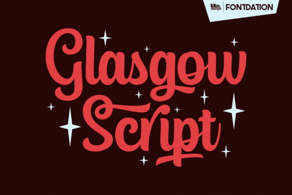 Glasgow Font Glasgow Font