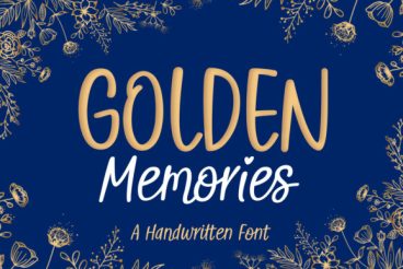 Golden Memories Font