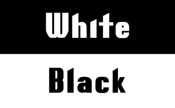 Hollow Font