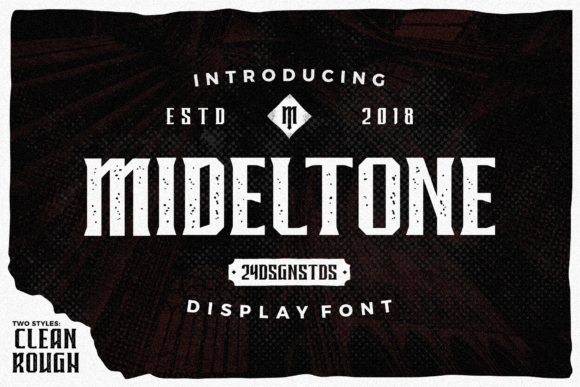 Mideltone Font