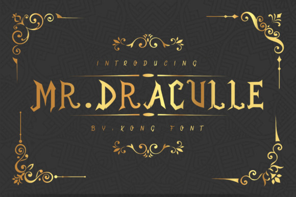 Mr.Draculle Font