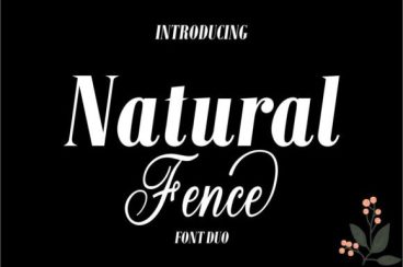 Natural Fence Font
