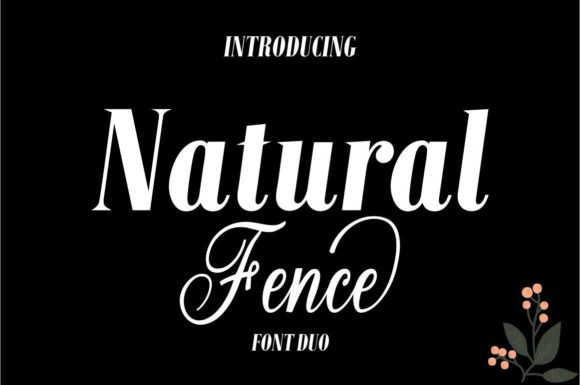 Natural Fence Font