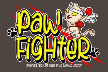Paw Fighter Font