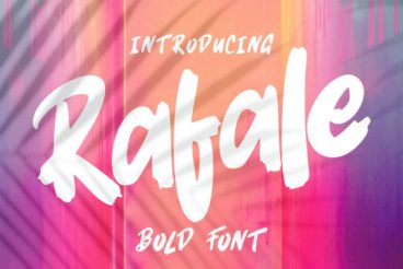 Rafale Font