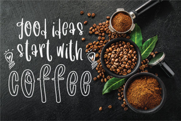 Rustic Barista Font
